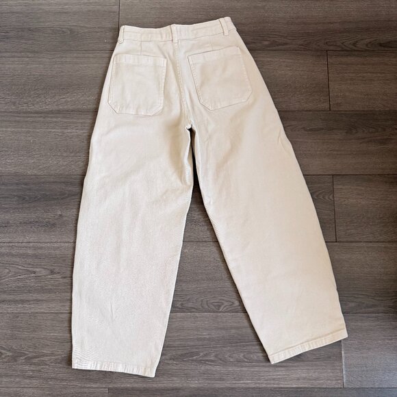 Everlane Utility Curve Pant in Birch, Size 4 - Picture 3 of 3